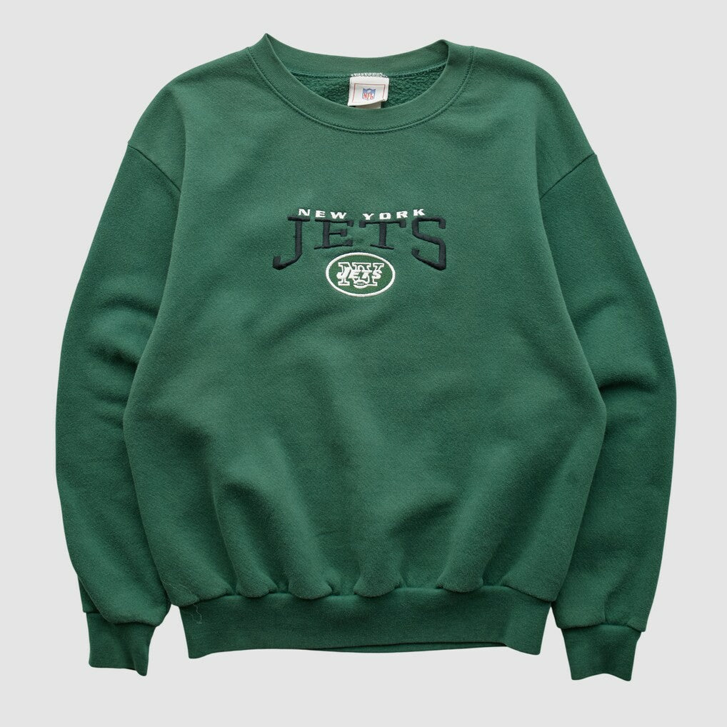 New York Jets NFL 2000s Pullover Sweatshirt - Green Vintage - Fanatics