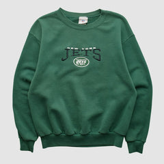 New York Jets NFL 2000s Pullover Sweatshirt - Green Vintage - Fanatics