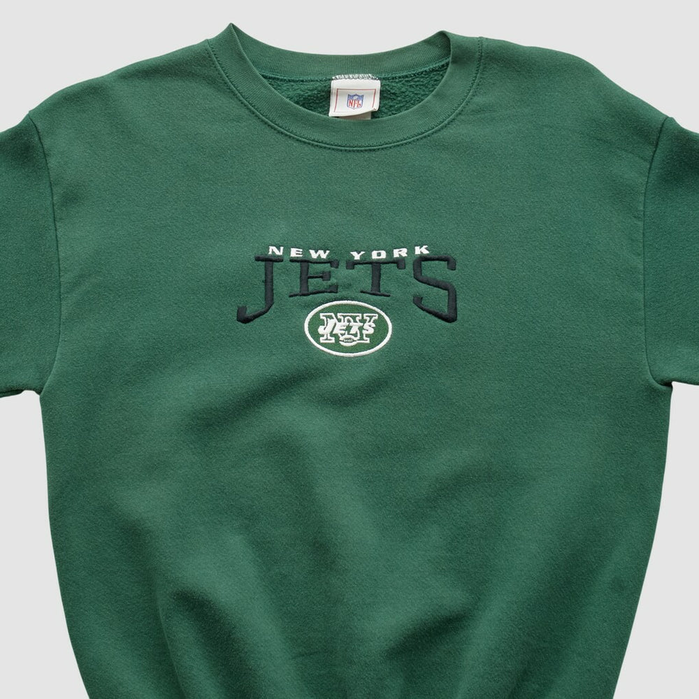 New York Jets NFL 2000s Pullover Sweatshirt - Green Vintage - Fanatics