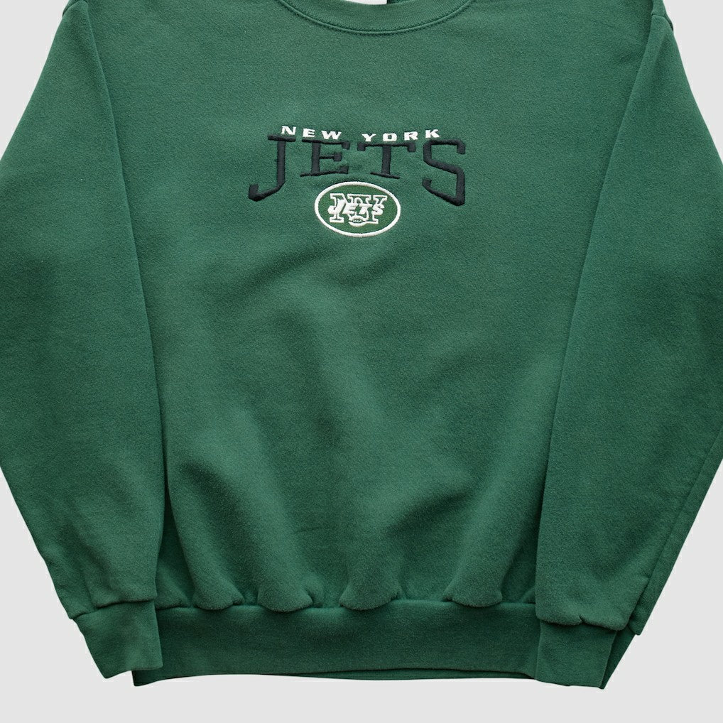 New York Jets NFL 2000s Pullover Sweatshirt - Green Vintage - Fanatics