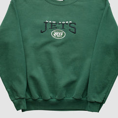 New York Jets NFL 2000s Pullover Sweatshirt - Green Vintage - Fanatics
