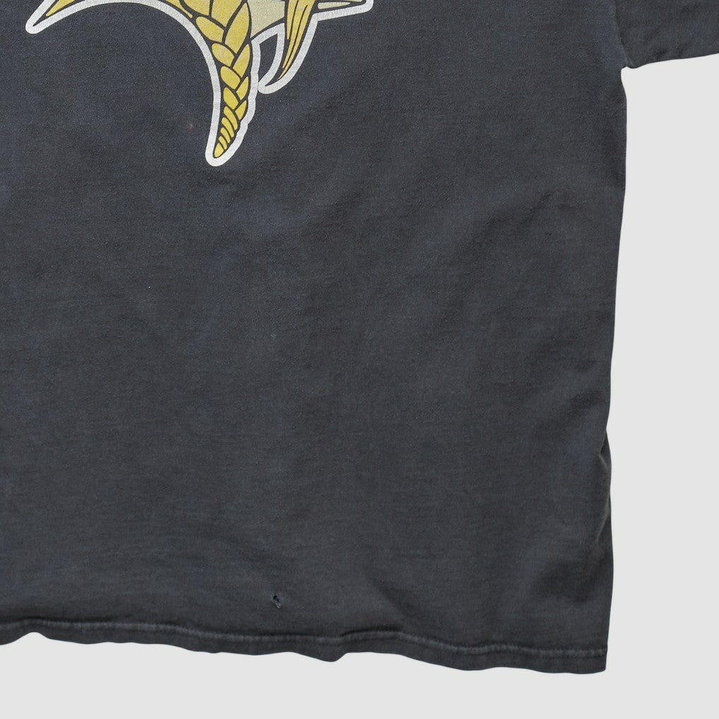 Minnesota Vikings NFL 2000s Long Sleeve T-shirt - Black Vintage - Fanatics
