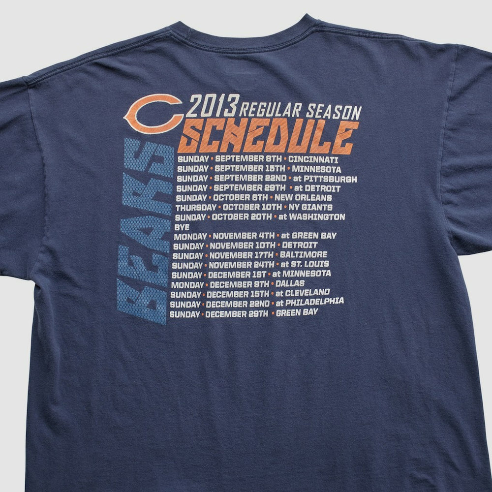 Chicago Bears NFL 2010s T-shirt - Navy Vintage - Fanatics