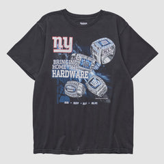 New York Giants Reebok 2000s T-shirt - Black Vintage - Fanatics
