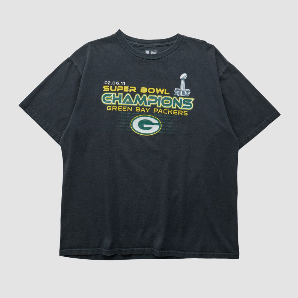Green Bay Packers NFL 2011 T-shirt - Black Vintage - Fanatics