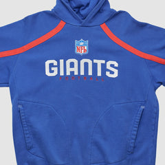 New York Giants Reebok 2000s Hooded Pullover Sweatshirt - Blue Vintage - Fanatics