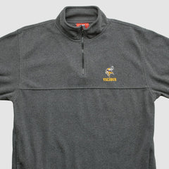 Minnesota Vikings NFL 2000s 1/4 Zip Sweatshirt - Dark Heather Gray Vintage - Fanatics