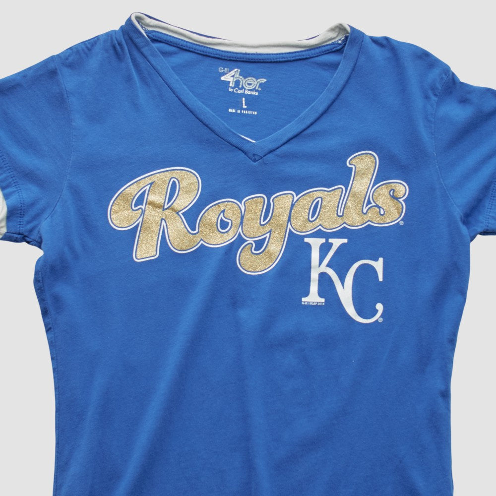 Kansas City Royals Carl Banks 2010s T-shirt Sale