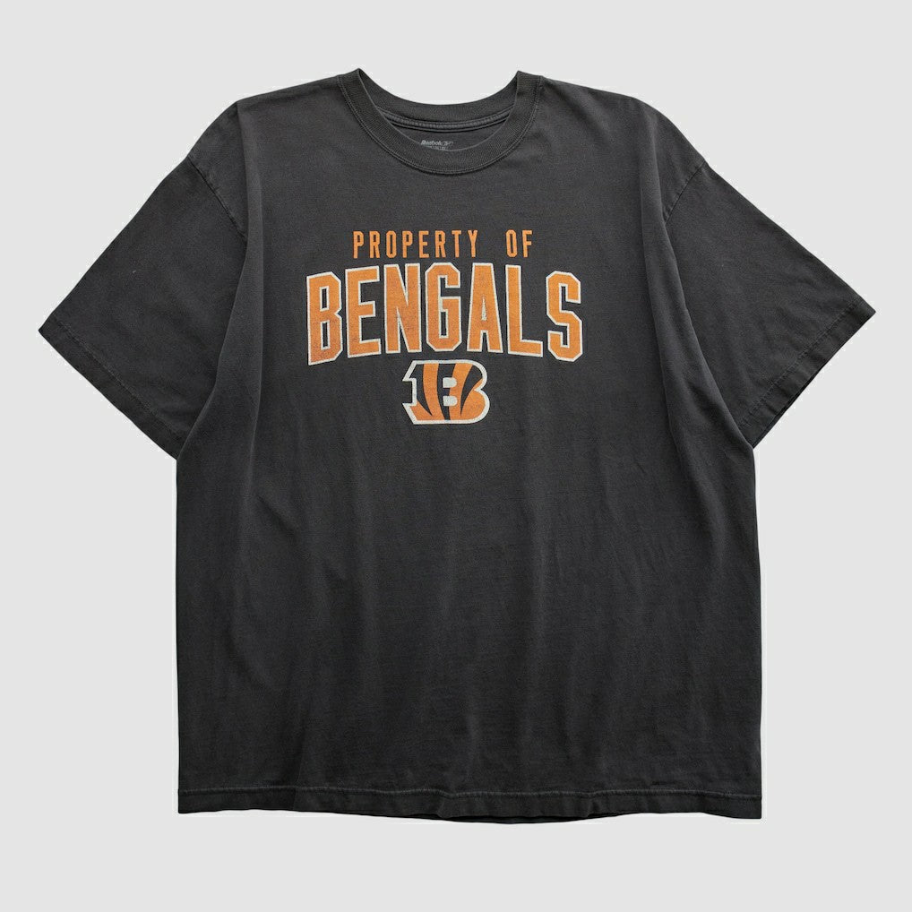 Cincinnati Bengals Reebok 2000s T-shirt - Black Vintage - Fanatics