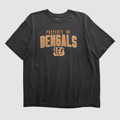 Cincinnati Bengals Reebok 2000s T-shirt - Black Vintage - Fanatics
