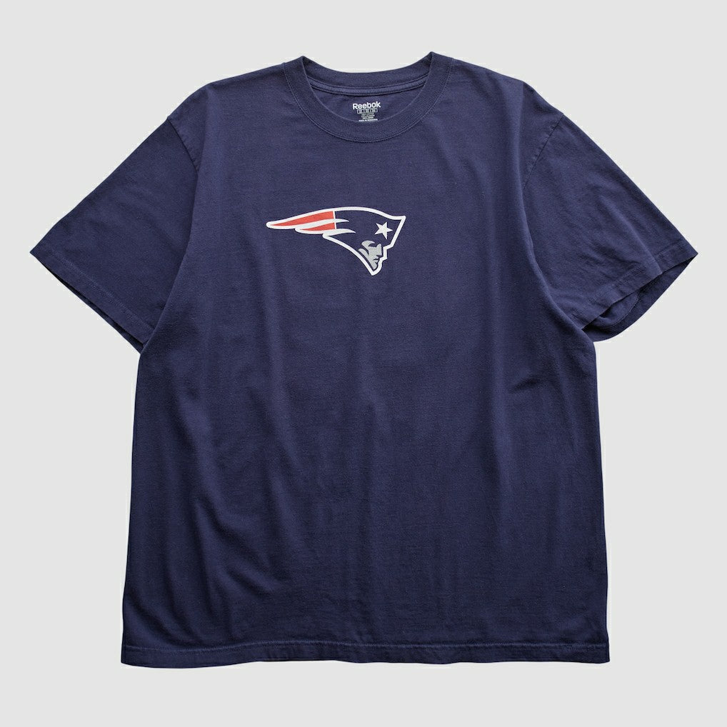 New England Patriots Reebok 2000s T-shirt - Navy Vintage - Fanatics