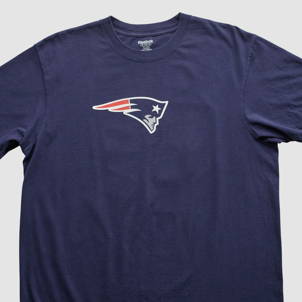New England Patriots Reebok 2000s T-shirt - Navy Vintage - Fanatics