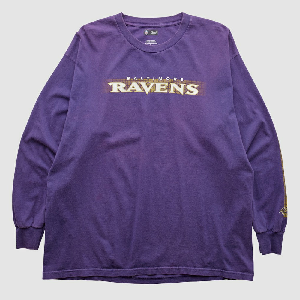 Baltimore Ravens NFL 2010s Long Sleeve T-shirt - Purple Vintage - Fanatics