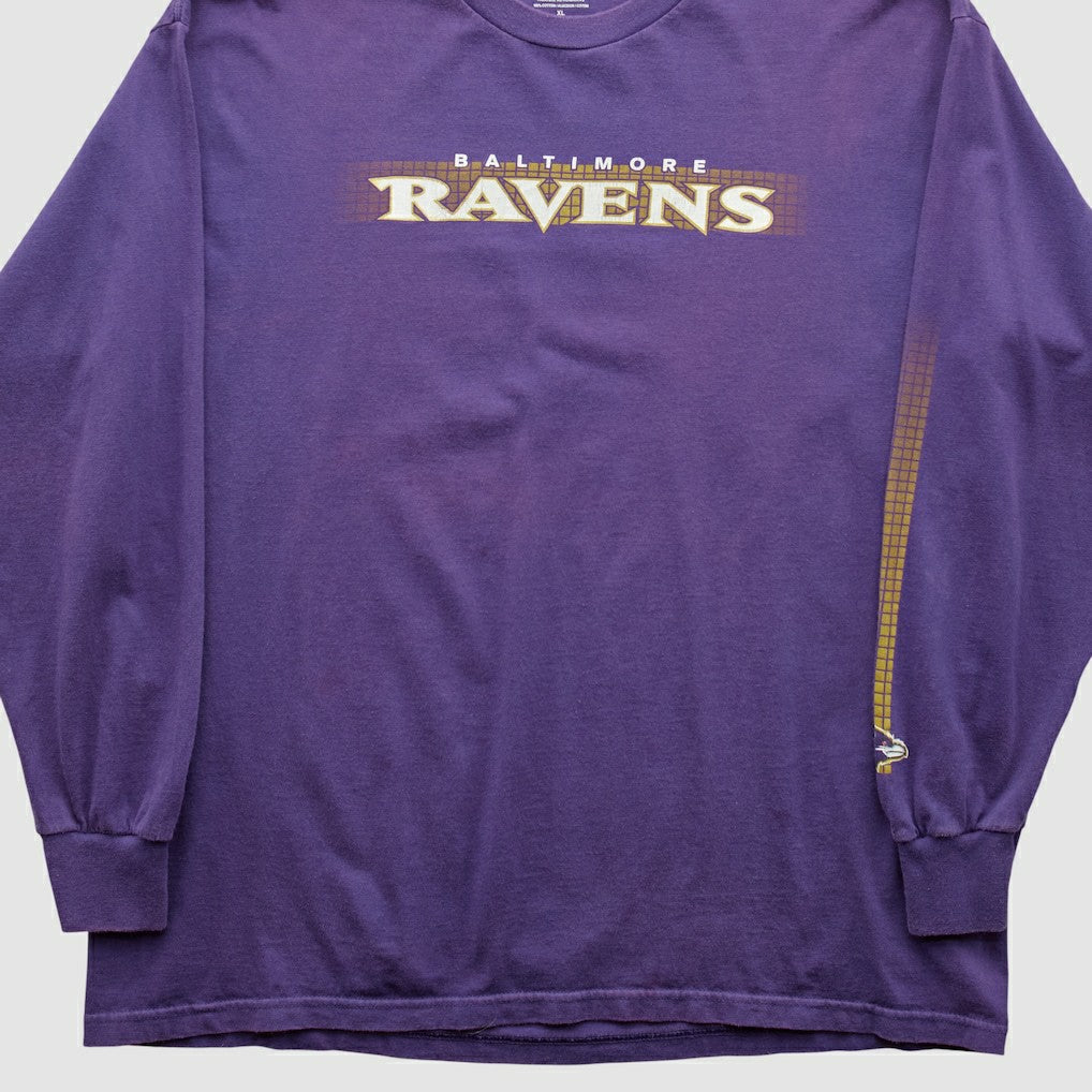 Baltimore Ravens NFL 2010s Long Sleeve T-shirt - Purple Vintage - Fanatics