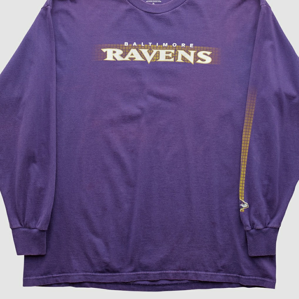 Baltimore Ravens NFL 2010s Long Sleeve T-shirt - Purple Vintage - Fanatics