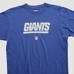 New York Giants Reebok 2000s T-shirt - Blue Vintage - Fanatics