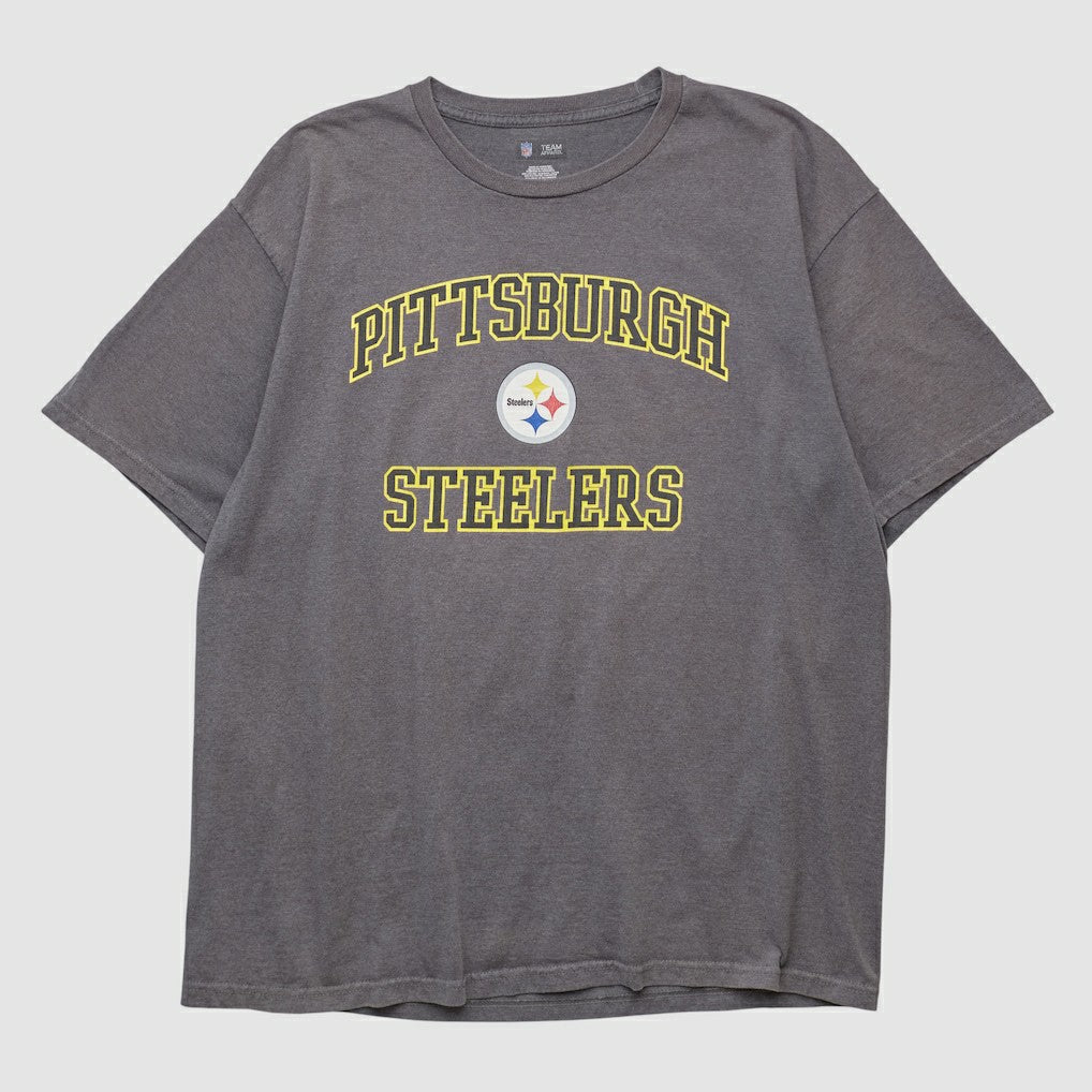 Pittsburgh Steelers NFL 2010s T-shirt - Charcoal Vintage - Fanatics
