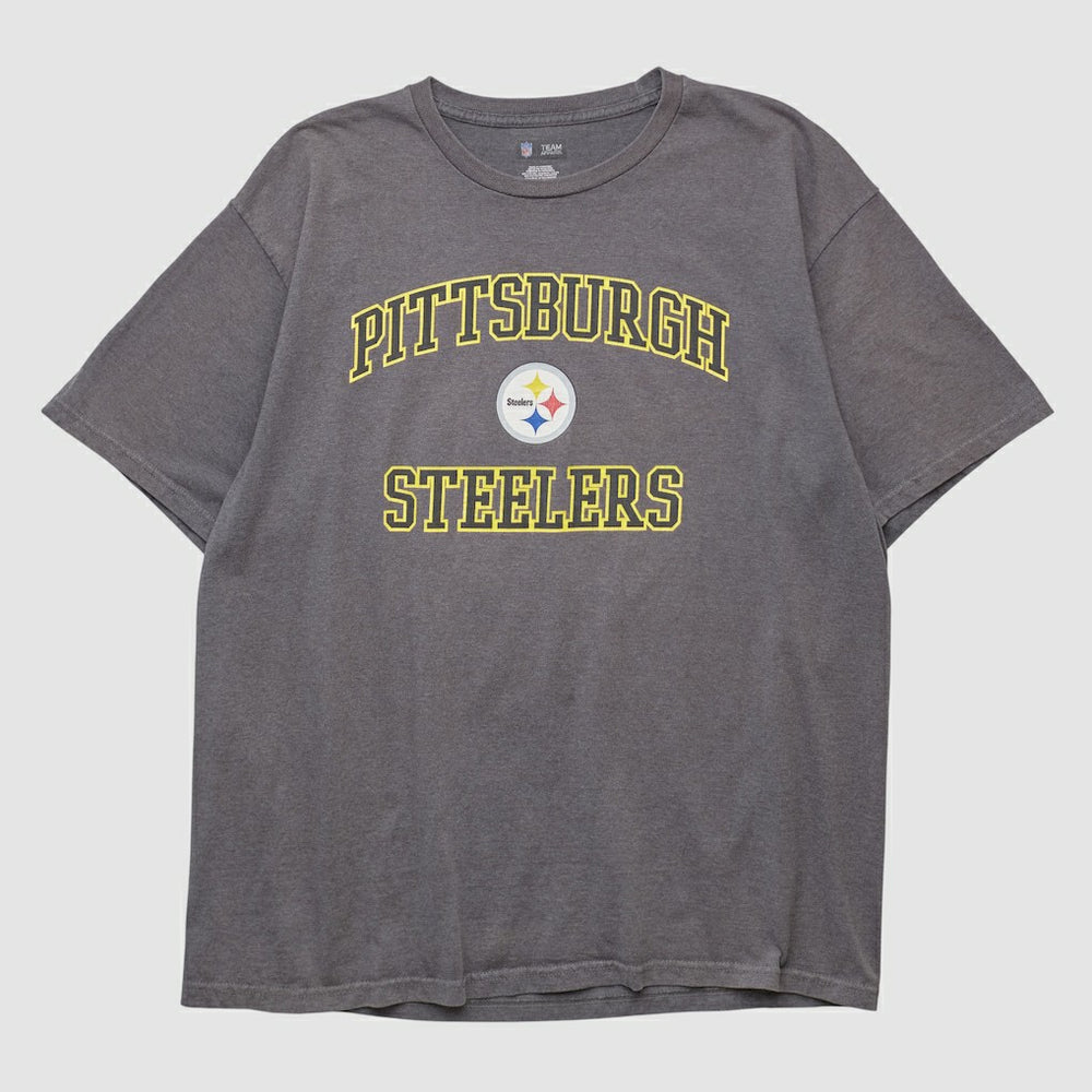 Pittsburgh Steelers NFL 2010s T-shirt - Charcoal Vintage - Fanatics