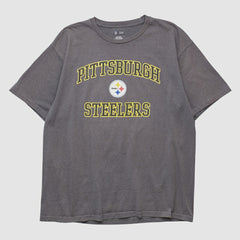 Pittsburgh Steelers NFL 2010s T-shirt - Charcoal Vintage - Fanatics