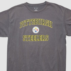Pittsburgh Steelers NFL 2010s T-shirt - Charcoal Vintage - Fanatics