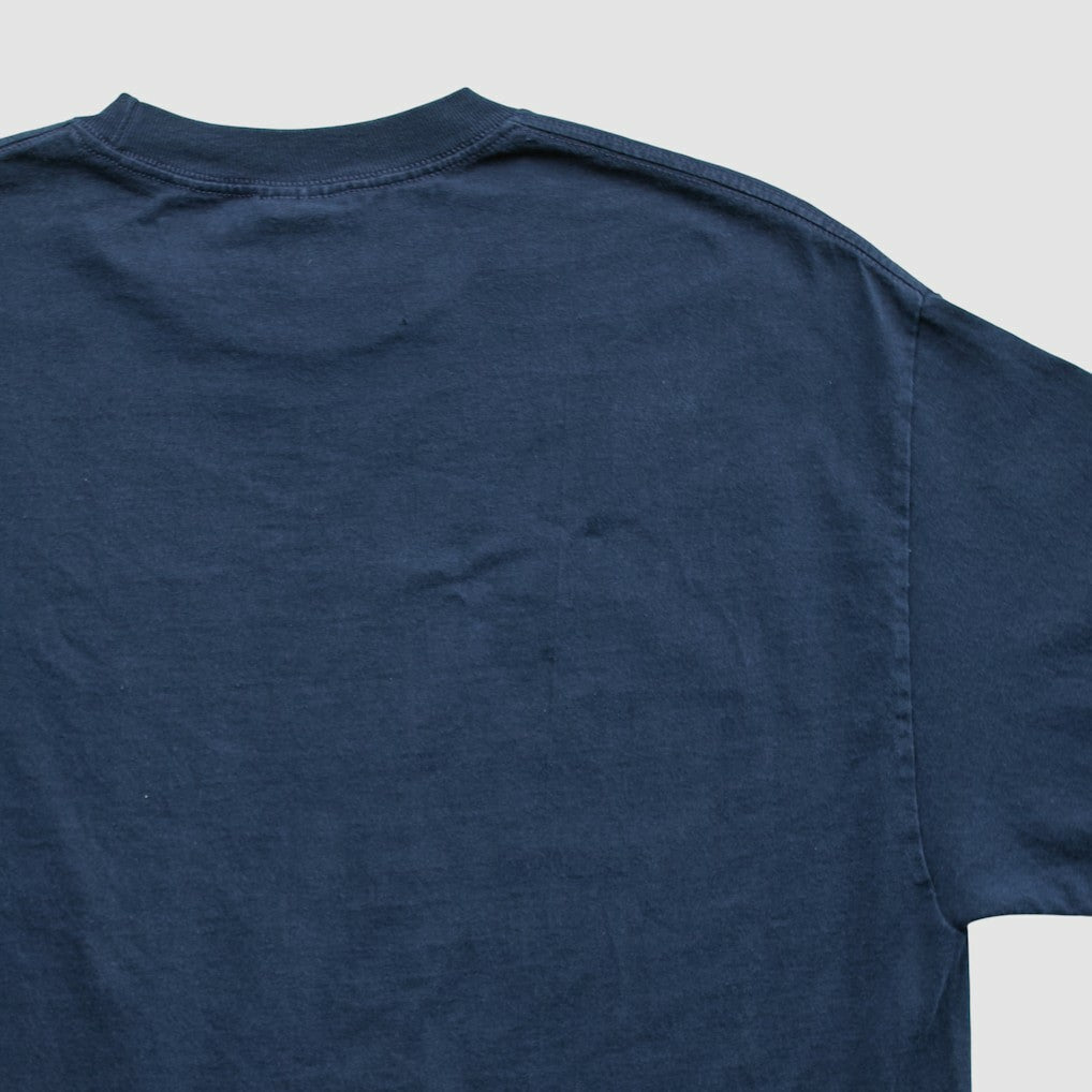 New England Patriots Reebok 2001 T-shirt - Navy Vintage - Fanatics