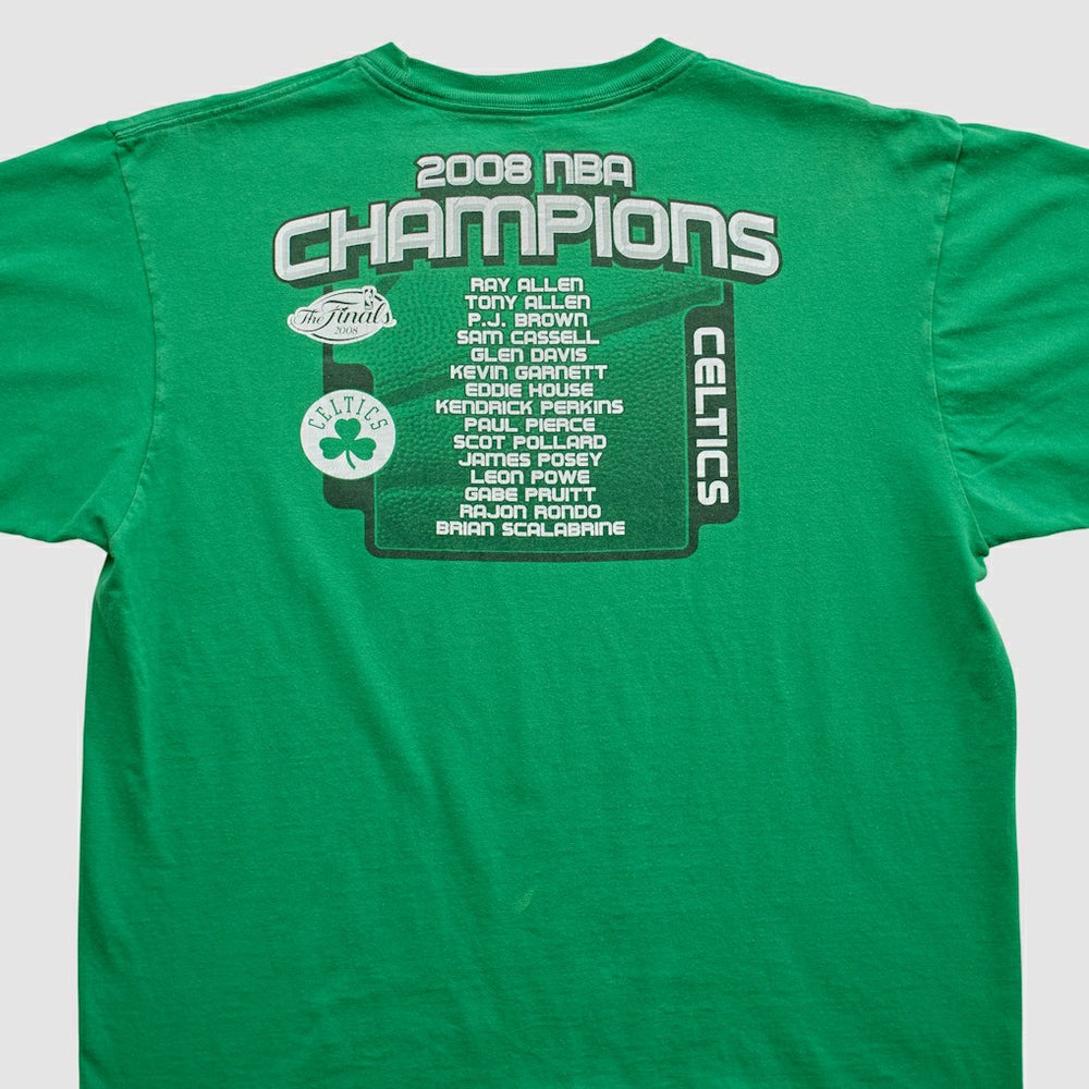 Adidas Boston Celtics 2008 T-shirt Green Vintage