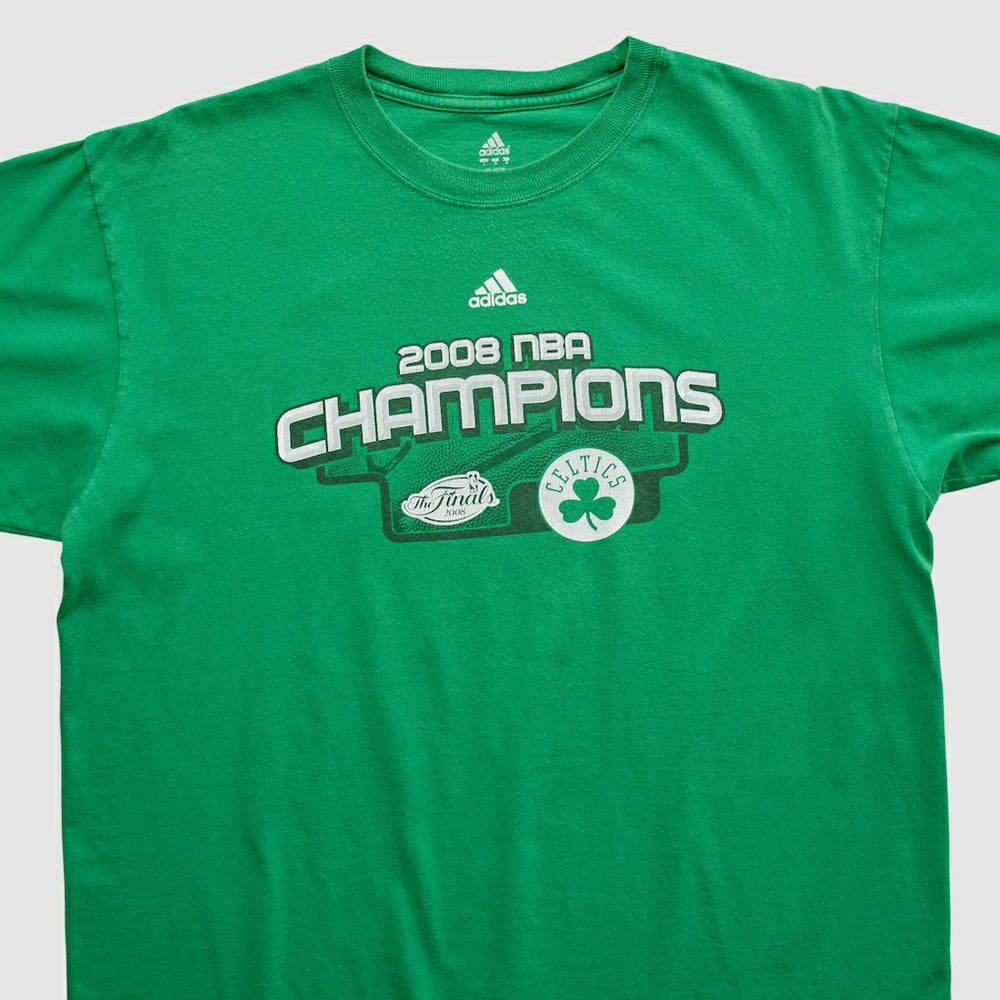 Adidas Boston Celtics 2008 T-shirt Green Vintage
