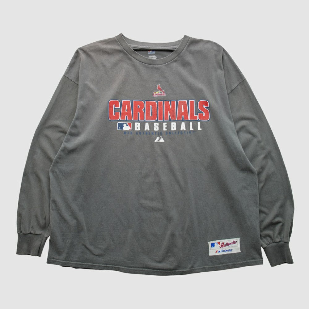 St. Louis Cardinals Majestic 2000s Long Sleeve T-shirt Outlet