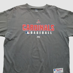 St. Louis Cardinals Majestic 2000s Long Sleeve T-shirt Outlet