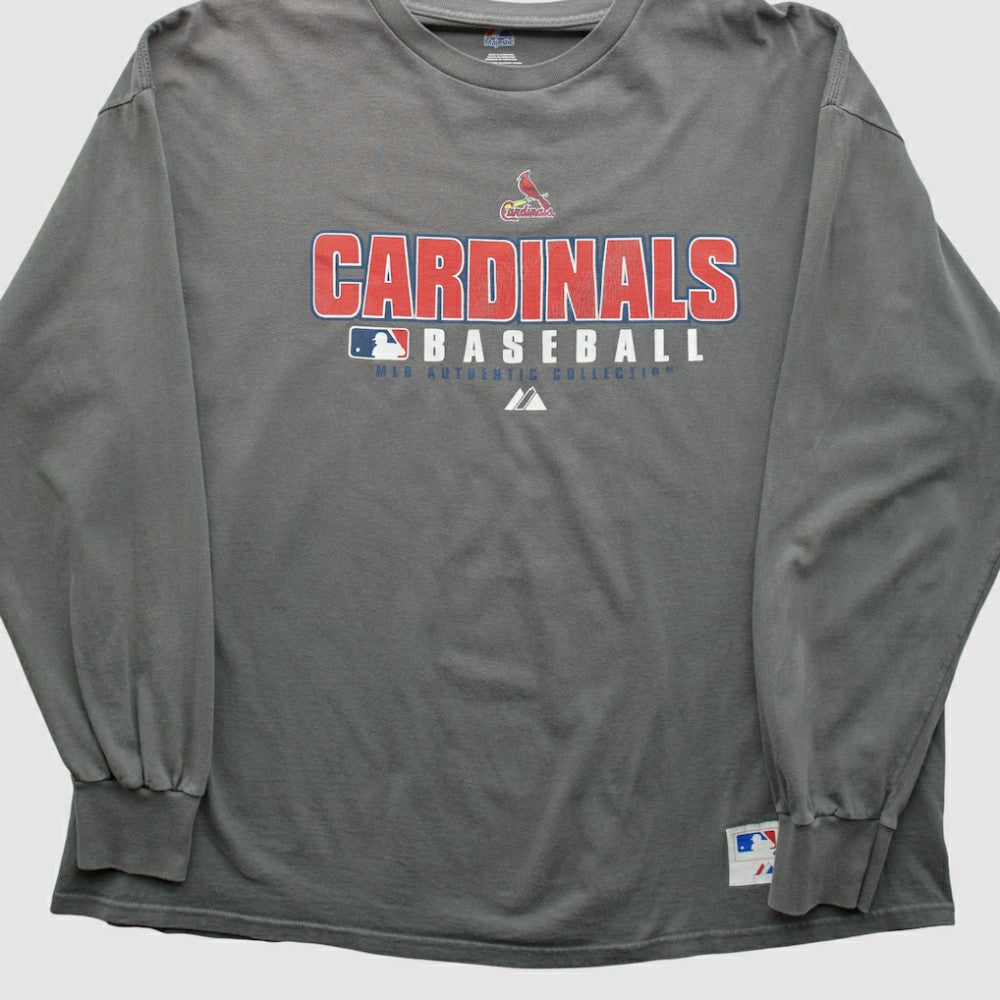 St. Louis Cardinals Majestic 2000s Long Sleeve T-shirt Outlet