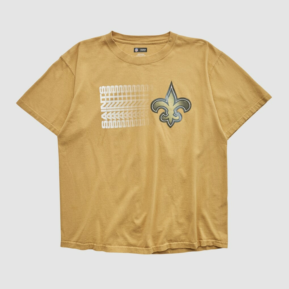 New Orleans Saints NFL 2010s T-shirt - Yellow Vintage - Fanatics