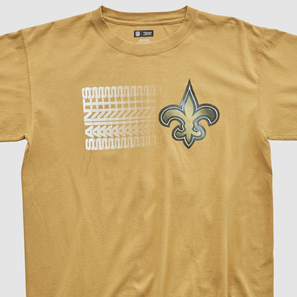 New Orleans Saints NFL 2010s T-shirt - Yellow Vintage - Fanatics