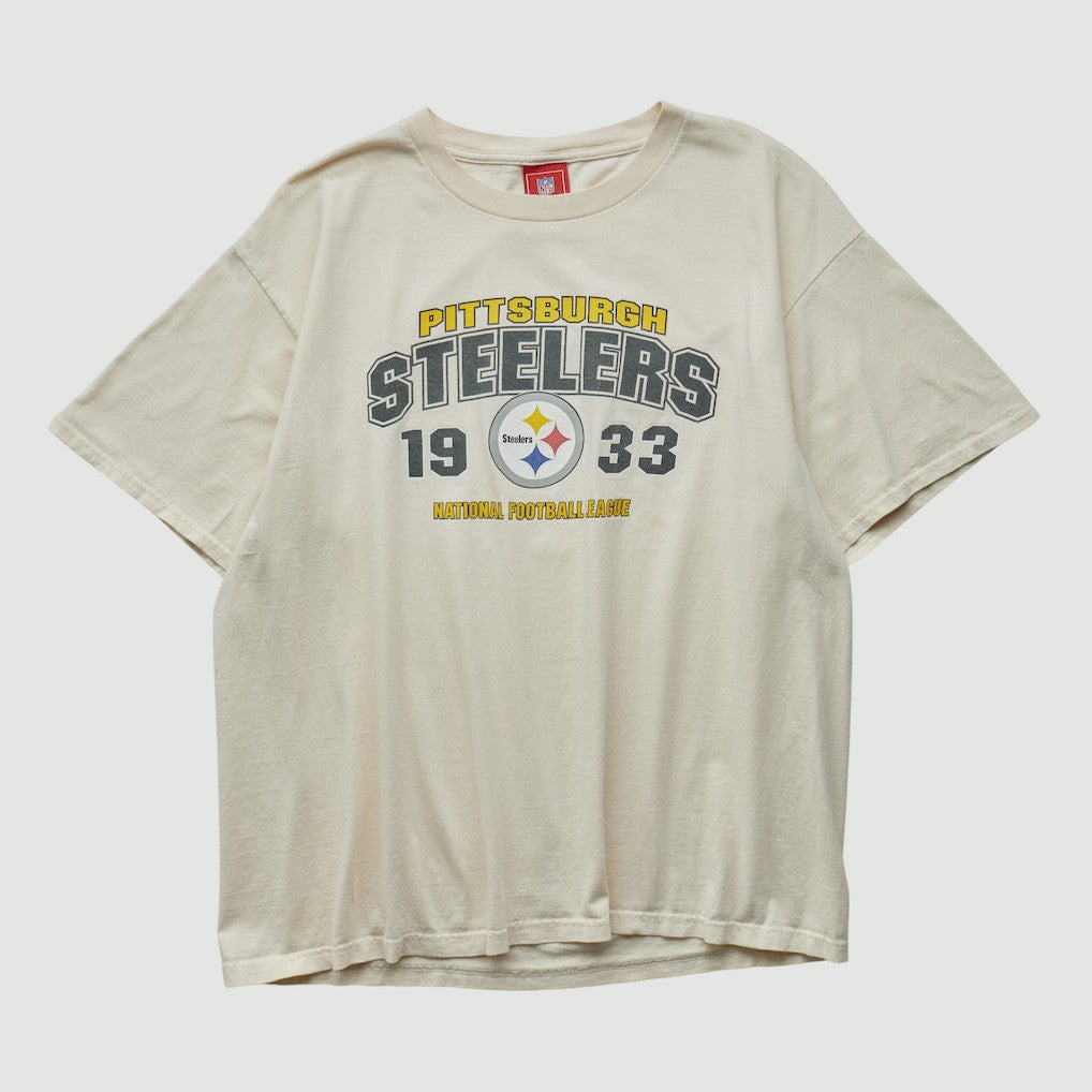 Pittsburgh Steelers NFL 2000s T-shirt - Beige Vintage - Fanatics