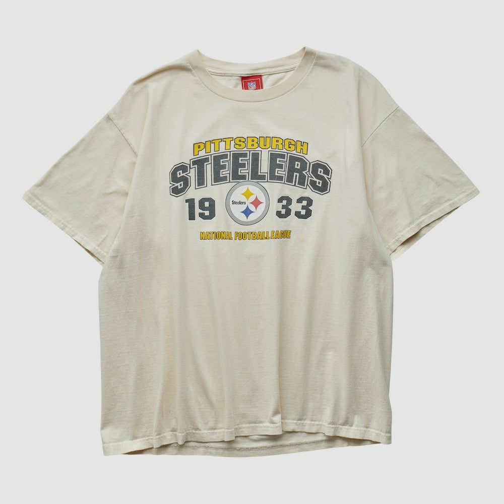 Pittsburgh Steelers NFL 2000s T-shirt - Beige Vintage - Fanatics