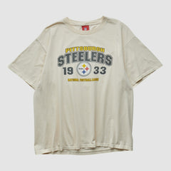Pittsburgh Steelers NFL 2000s T-shirt - Beige Vintage - Fanatics