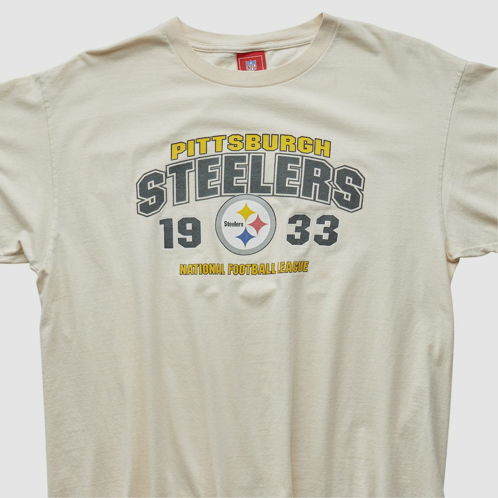 Pittsburgh Steelers NFL 2000s T-shirt - Beige Vintage - Fanatics