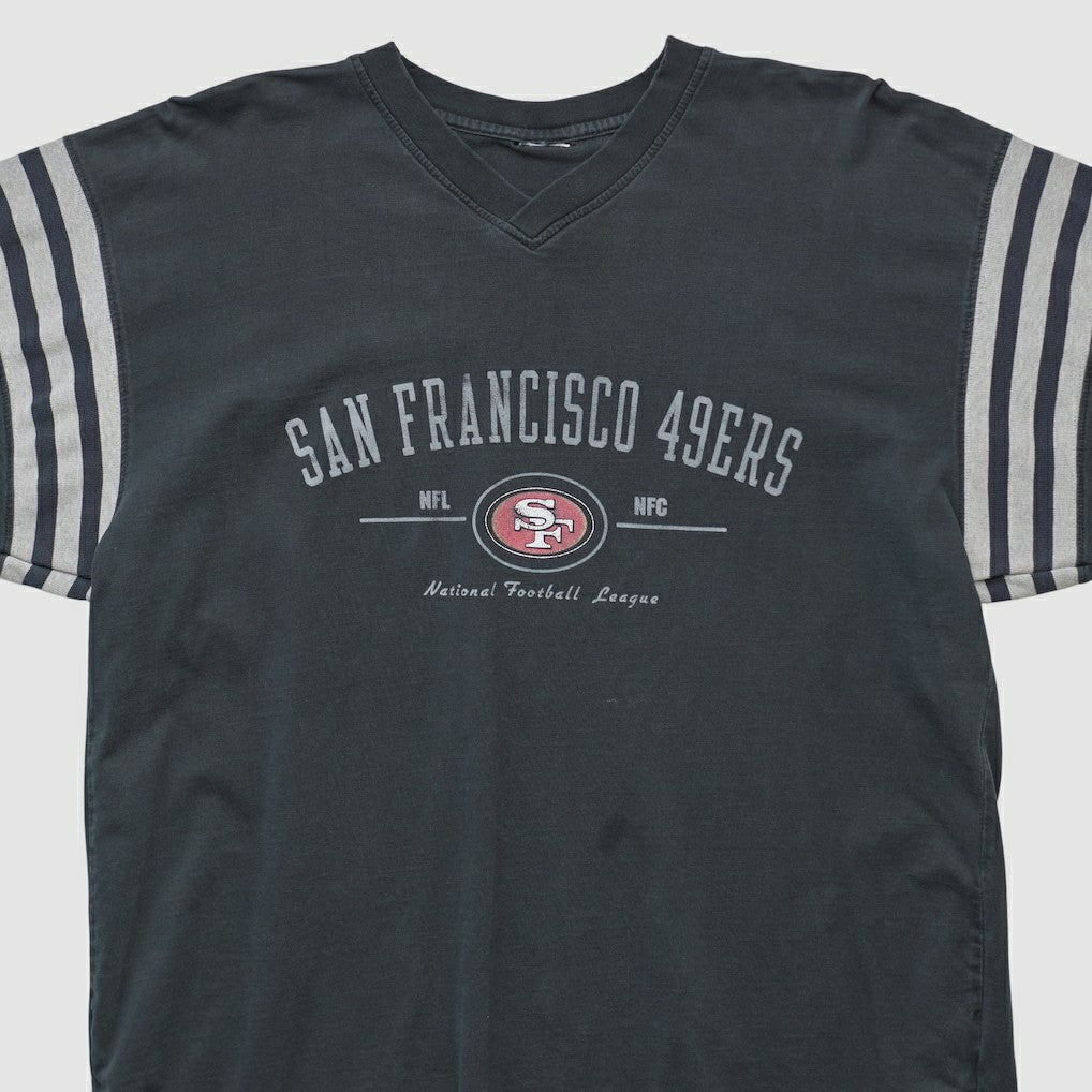 San Francisco 49ers 2000s Pullover Sweatshirt - Black Vintage - Fanatics