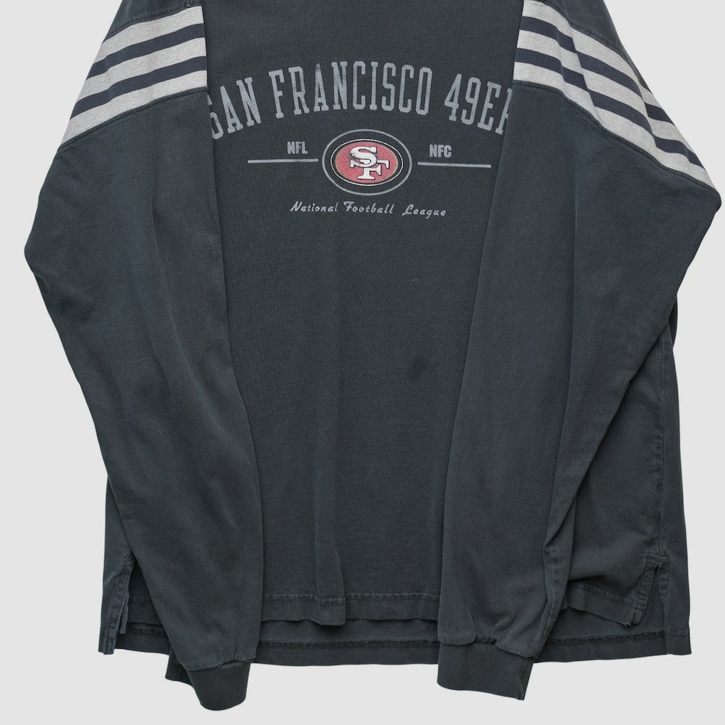 San Francisco 49ers 2000s Pullover Sweatshirt - Black Vintage - Fanatics
