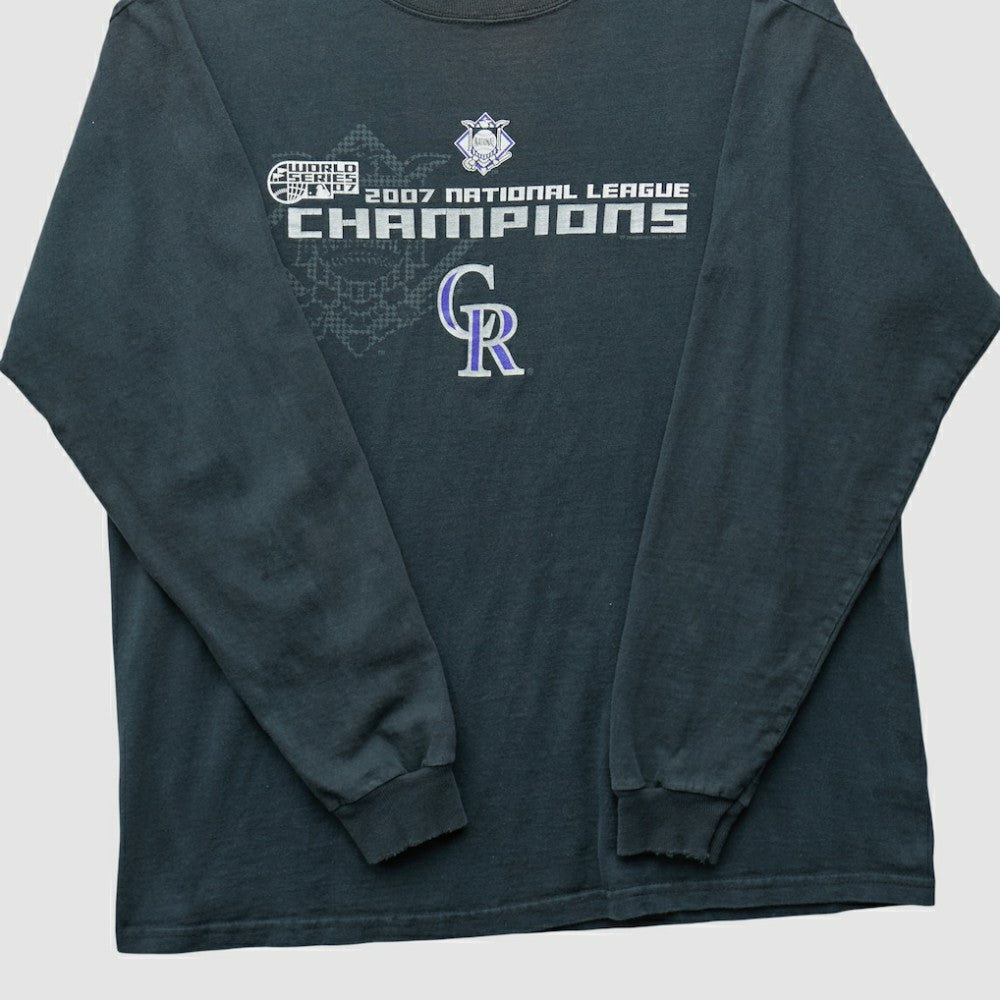 Colorado Rockies Delta 2007 Long Sleeve T-shirt Near Me