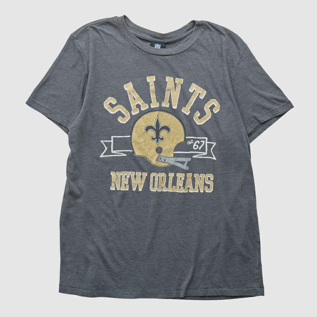 New Orleans Saints NFL 2010s T-shirt - Gray Vintage - Fanatics