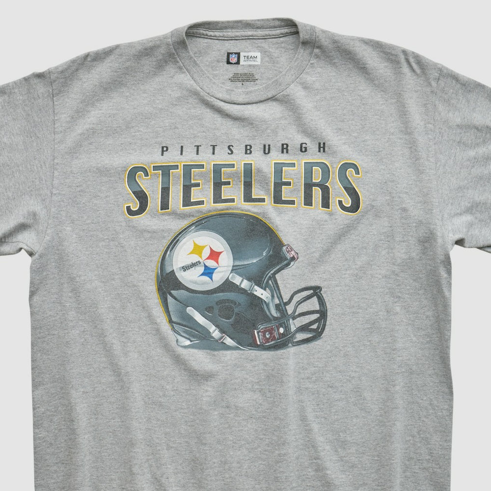 Pittsburgh Steelers NFL 2010s T-shirt - Heather Gray Vintage - Fanatics