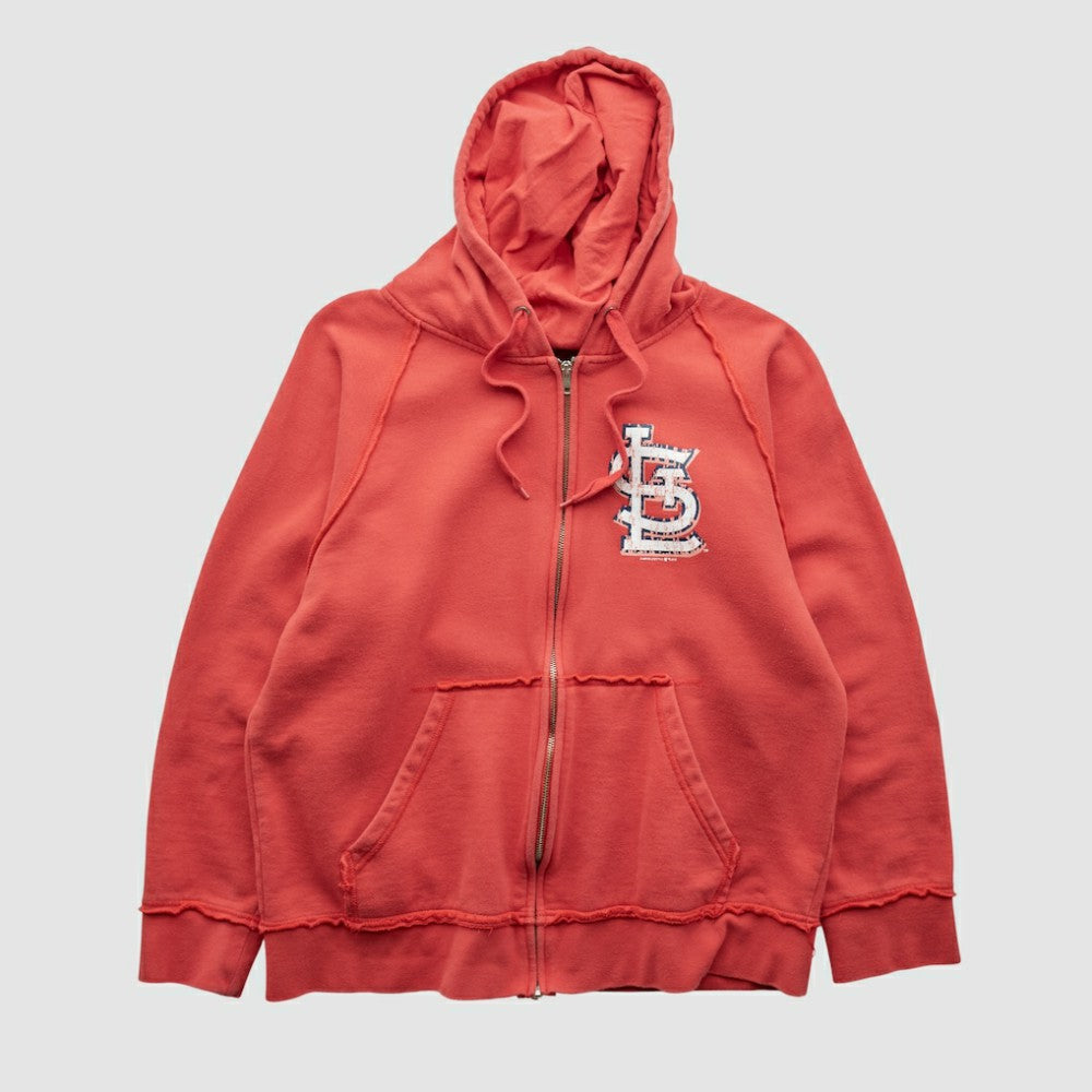 St. Louis Cardinals Genuine Merchandise 2000s Hooded Full Zip Sweatshirt Outlet