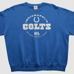 Indianapolis Colts NFL 2000s Pullover Sweatshirt - Blue Vintage - Fanatics