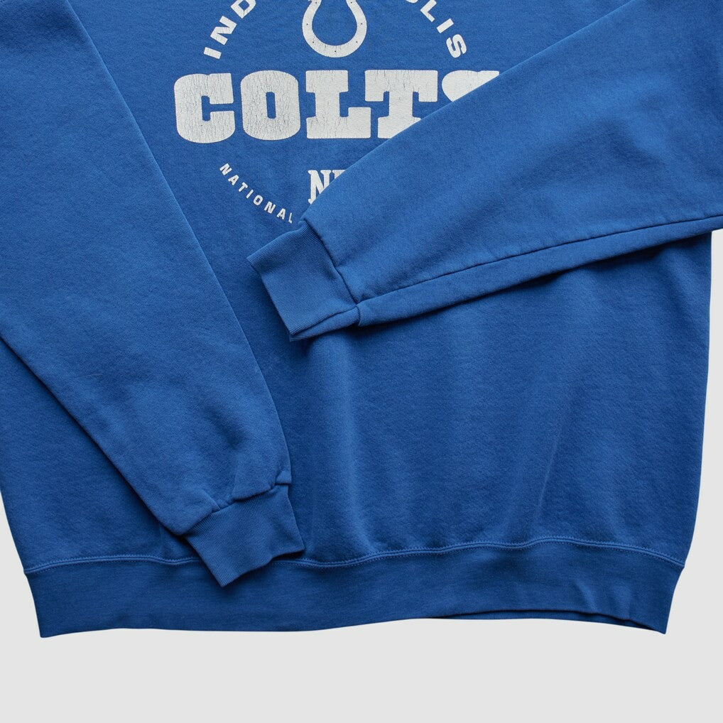 Indianapolis Colts NFL 2000s Pullover Sweatshirt - Blue Vintage - Fanatics