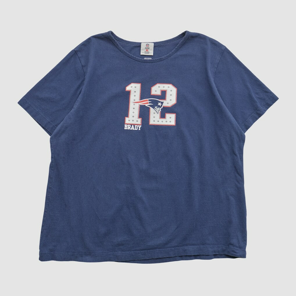 New England Patriots NFL 2000s T-shirt - Navy Vintage - Fanatics