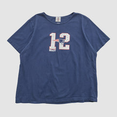 New England Patriots NFL 2000s T-shirt - Navy Vintage - Fanatics