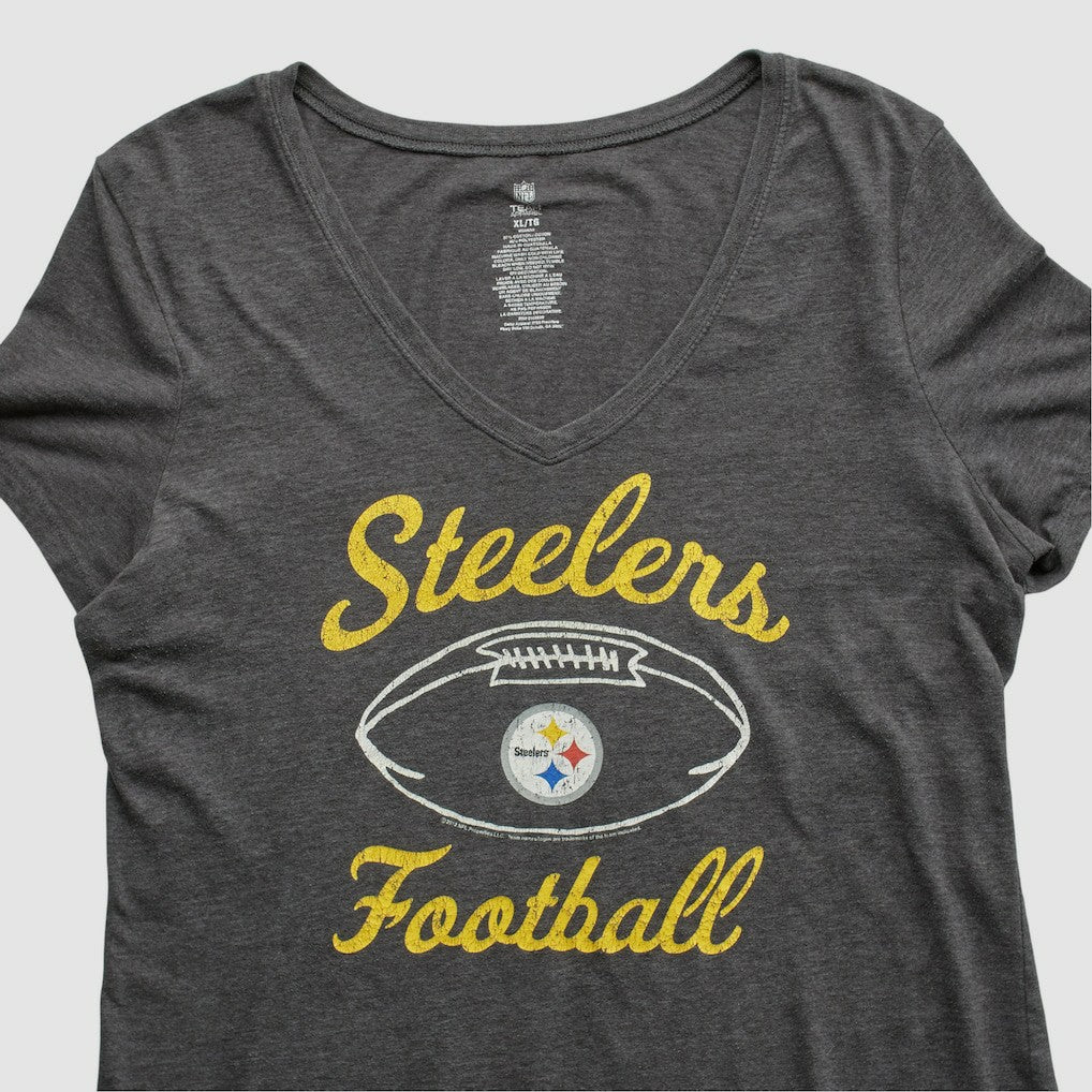 Pittsburgh Steelers NFL 2010s T-shirt - Dark Heather Gray Vintage - Fanatics