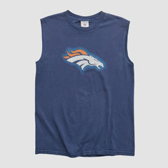 Denver Broncos NFL 2000s Tank - Navy Vintage - Fanatics