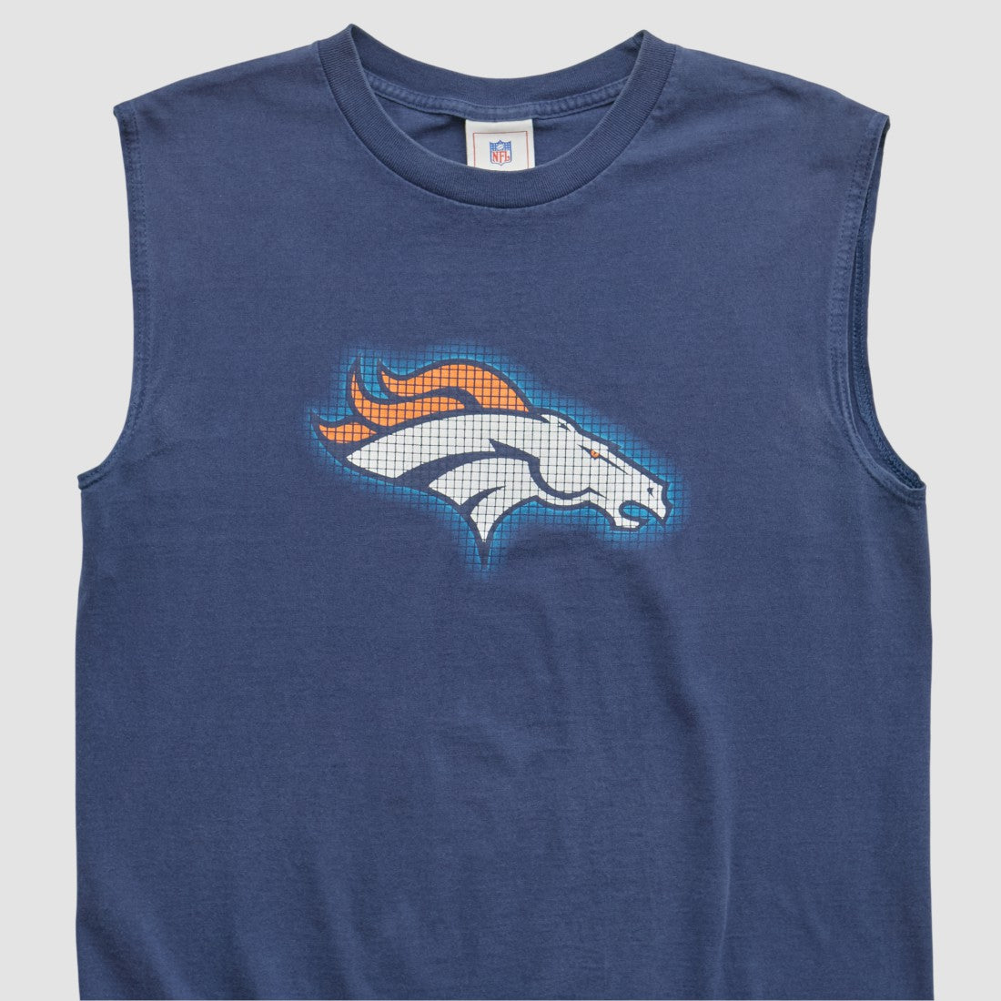 Denver Broncos NFL 2000s Tank - Navy Vintage - Fanatics