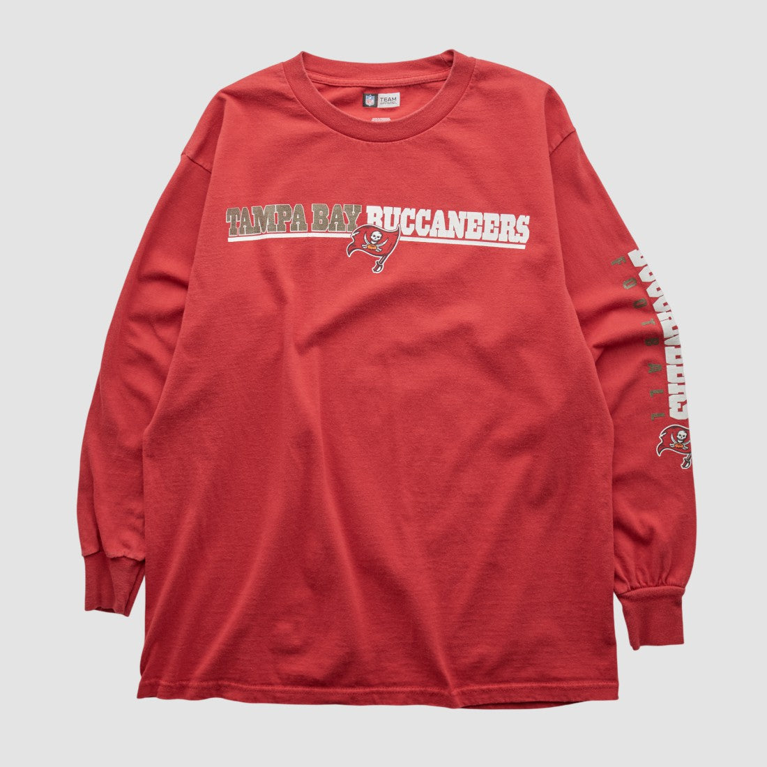 Tampa Bay Buccaneers NFL 2010s Long Sleeve T-shirt - Red Vintage - Fanatics